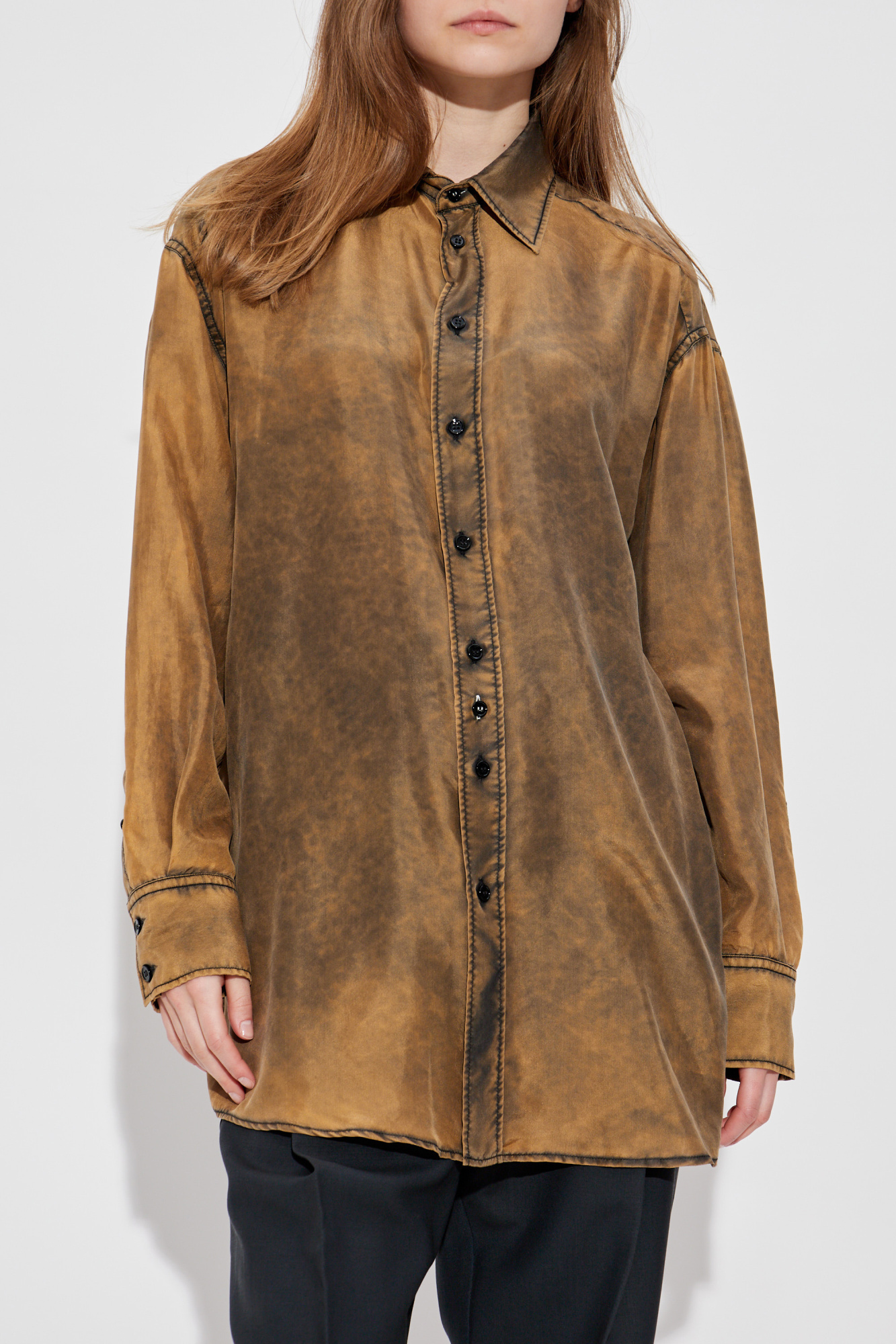 MM6 Maison Margiela Silk shirt | Women's Clothing | Vitkac